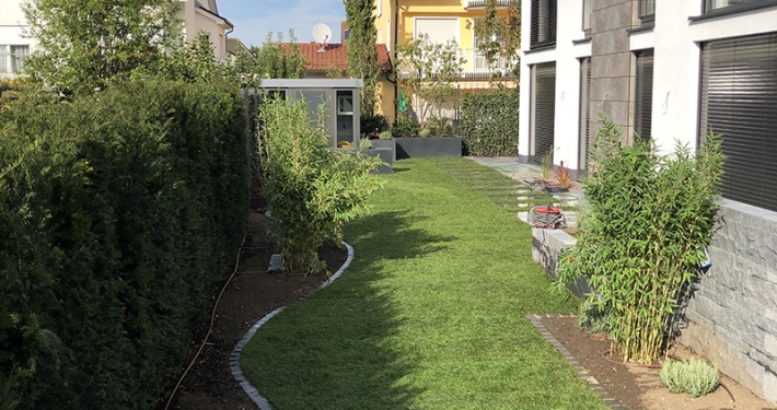 Neugestaltung eines Traumgartens in München